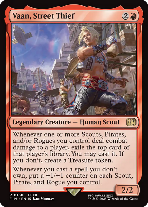Vaan, Street Thief (FIN-168) - FINAL FANTASY Foil