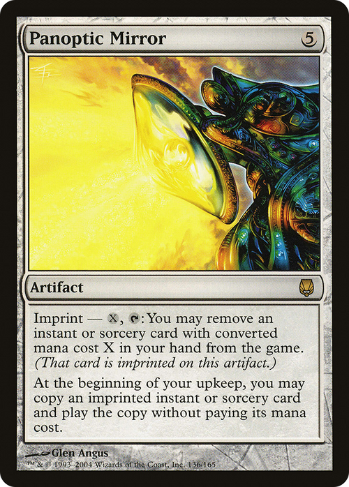 Panoptic Mirror (DST-136) - Darksteel Foil