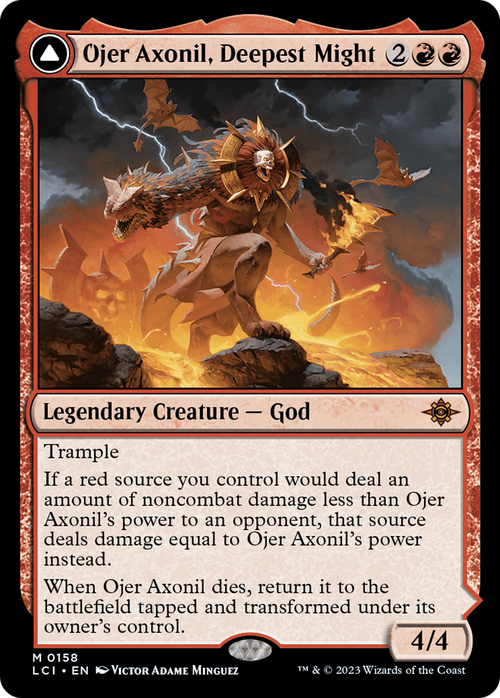 Ojer Axonil, Deepest Might (LCI-158) - The Lost Caverns of Ixalan