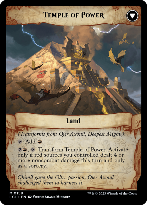Ojer Axonil, Deepest Might (LCI-158) - The Lost Caverns of Ixalan