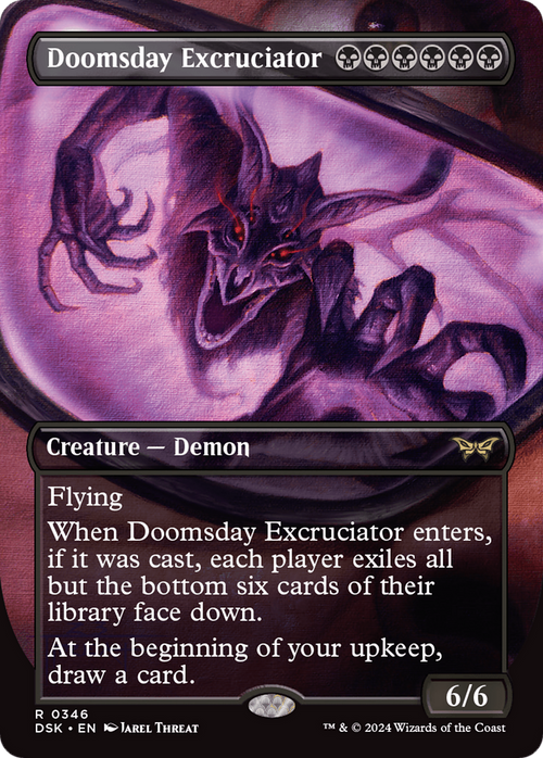 Doomsday Excruciator (Borderless) (DSK-346) - Duskmourn: House of Horror