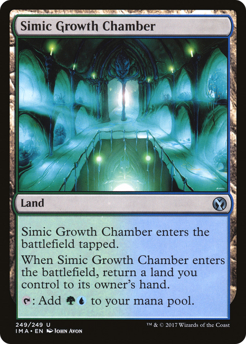 Simic Growth Chamber (IMA-249) - Iconic Masters Foil