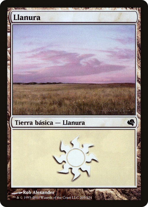 Plains (Spanish) - "Llanura" (205) (PS11-205) - Salvat 2011