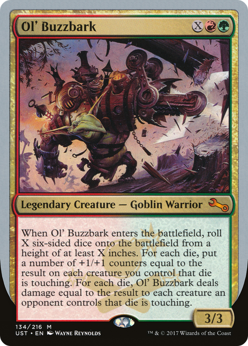 Ol' Buzzbark (UST-134) - Unstable