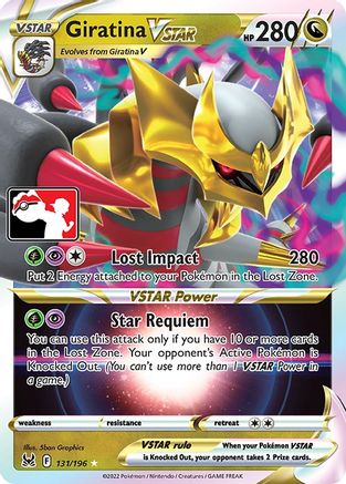 Giratina VSTAR 131  - Holofoil Prize Pack Series Cards - Ultra Rare