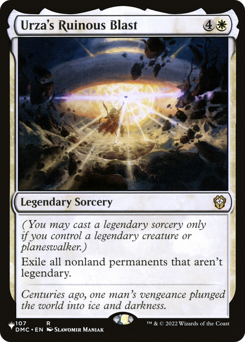 Urza's Ruinous Blast (LIST-107) - The List