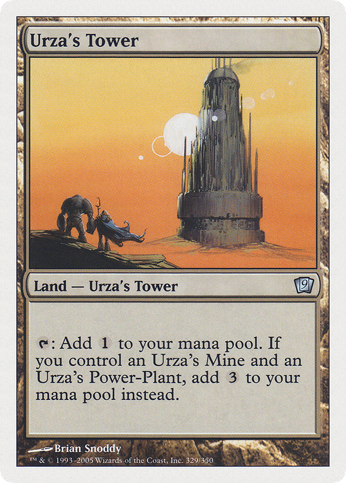 Urza's Tower (9ED-329) - 9th Edition Foil