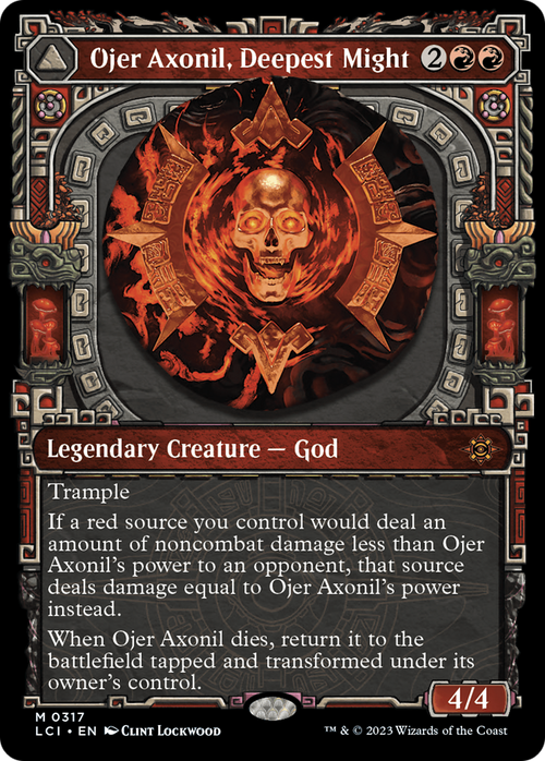 Ojer Axonil, Deepest Might (Showcase) (LCI-317) - The Lost Caverns of Ixalan: (Showcase)