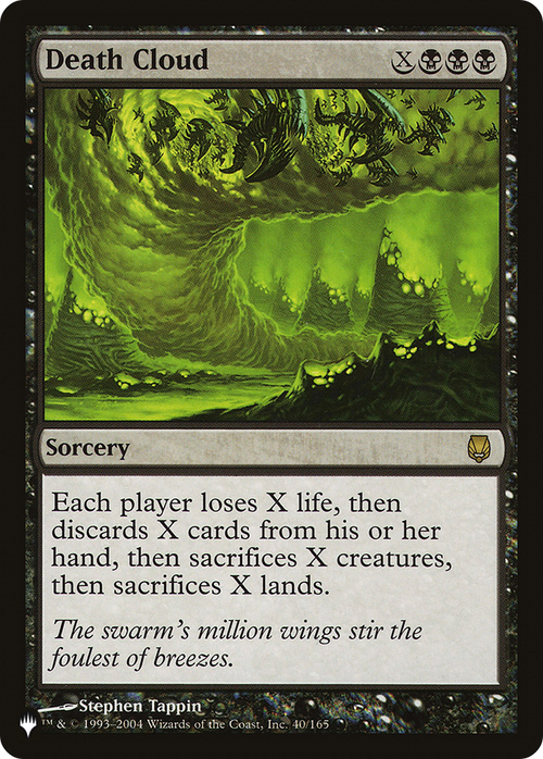 Death Cloud (LIST-DST-40) - The List