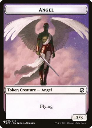 Angel // Soldier Double-Sided Token (LIST-1 // 2) - The List Reprints