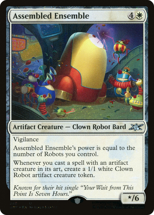 Assembled Ensemble (Galaxy Foil) (UNF-289) - Unfinity Foil