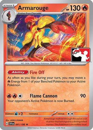 Armarouge 041  Prize Pack Series Cards - Rare