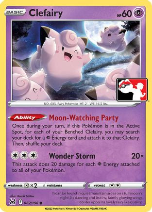 Clefairy 062  Prize Pack Series Cards - Common