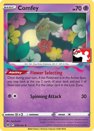 Comfey/196  Prize Pack Series Cards - Rare
