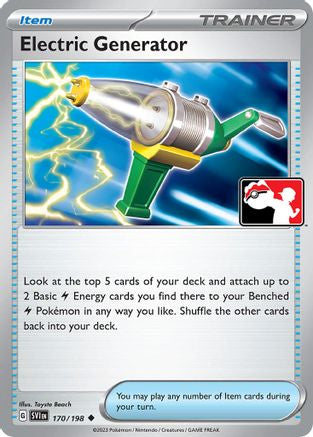 Electric Generator 170  Prize Pack Series Cards - Uncommon