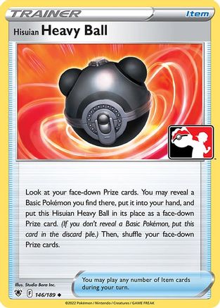 Hisuian Heavy Ball 146  Prize Pack Series Cards - Uncommon
