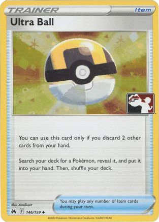 Ultra Ball (Cosmos Holo) 146/159  - Holofoil Prize Pack Series Cards - Uncommon