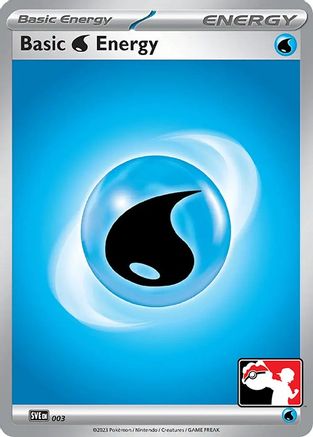 Basic Water Energy 003  Prize Pack Series Cards - Common