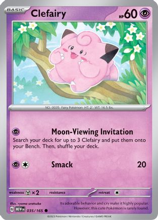 Clefairy 035  SV Scarlet & Violet 151 - Common
