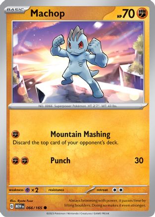 Machop 066  SV Scarlet & Violet 151 - Common