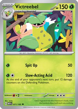 Victreebel 071  - Reverse Holofoil SV Scarlet & Violet 151 - Uncommon