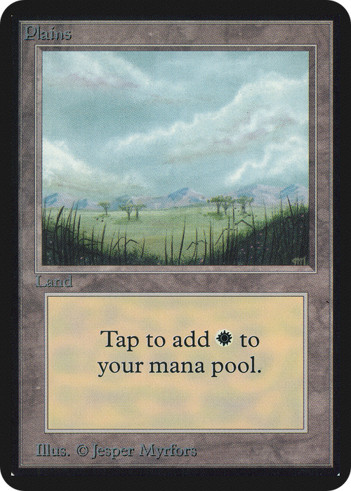 Plains (B) (LEA-) - Limited Edition Alpha