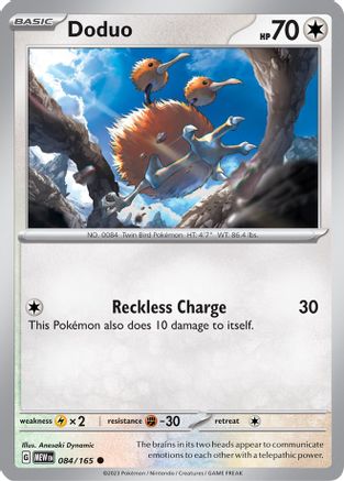 Doduo 084  SV Scarlet & Violet 151 - Common