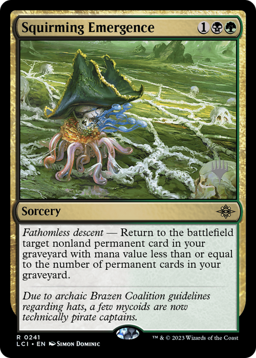 Squirming Emergence (PPLCI-241) - The Lost Caverns of Ixalan Promos