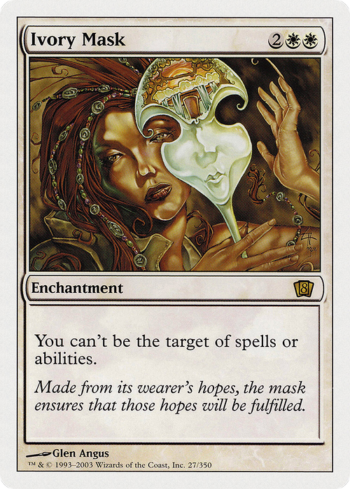 Ivory Mask (8ED-027) - 8th Edition Foil