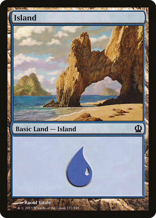 Island (237) (THS-237) - Theros