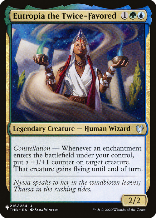 Eutropia the Twice-Favored (LIST-THB-216) - The List
