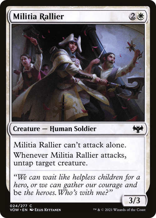 Militia Rallier (VOW-024) - Innistrad: Crimson Vow