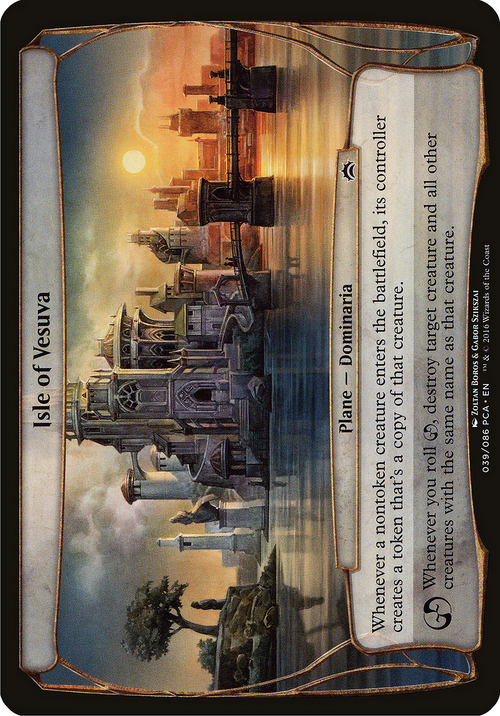 Isle of Vesuva (Planechase Anthology) (OVER-039) - Planechase Anthology Planes