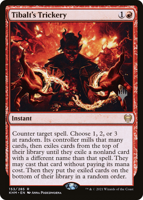 Tibalt's Trickery (PPKHM-153P) - Kaldheim Promos Foil