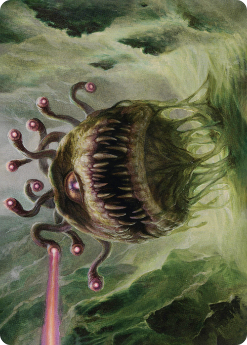 Baleful Beholder // Beholder (AAFR-001) - Adventures in the Forgotten Realms Art Series (Borderless) Foil