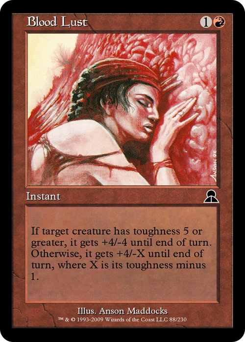 Blood Lust (ME3-088) - Masters Edition III