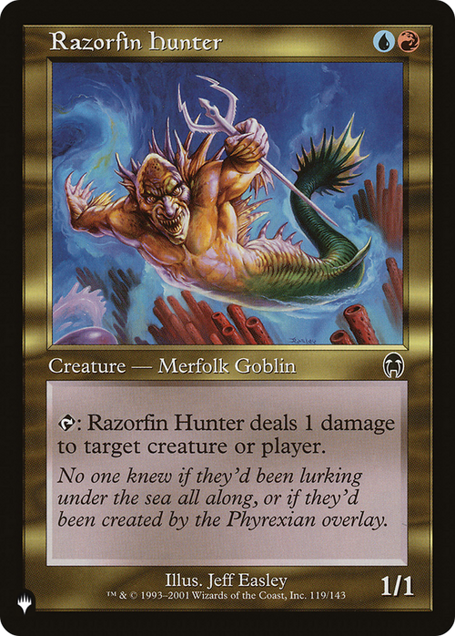 Razorfin Hunter (LIST-APC-119) - The List
