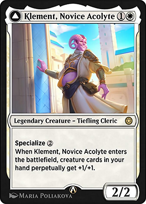 Klement, Novice Acolyte (HBG-001) - Alchemy Horizons: Baldur's Gate