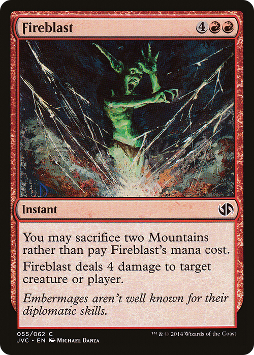 Fireblast (DD3-055) - Duel Decks Anthology: Jace vs. Chandra