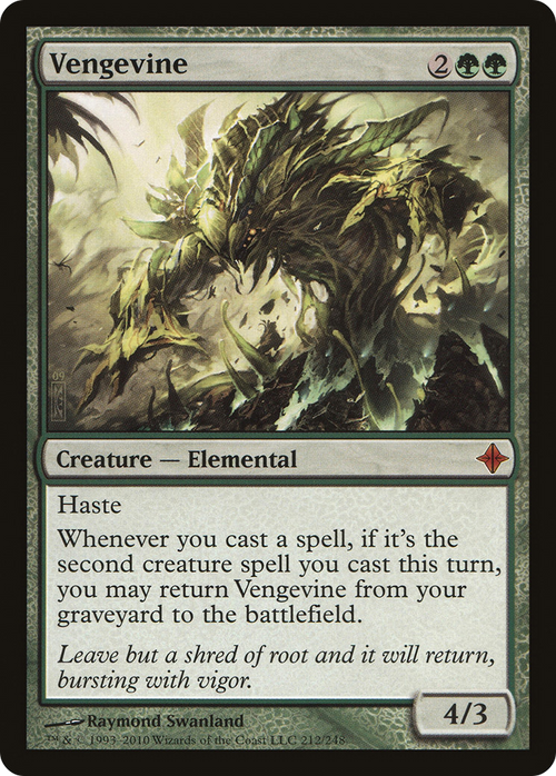 Vengevine (ROE-212) - Rise of the Eldrazi