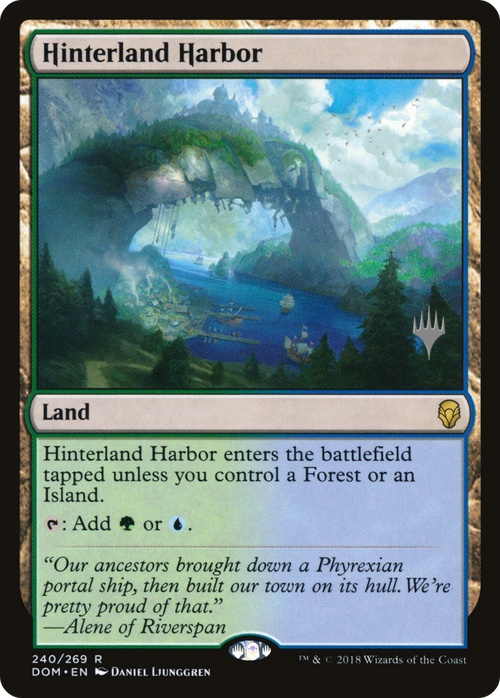 Hinterland Harbor (PPM20-240P) - Dominaria Promos