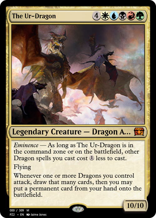 The Ur-Dragon (PZ2-65675) - Treasure Chest Foil