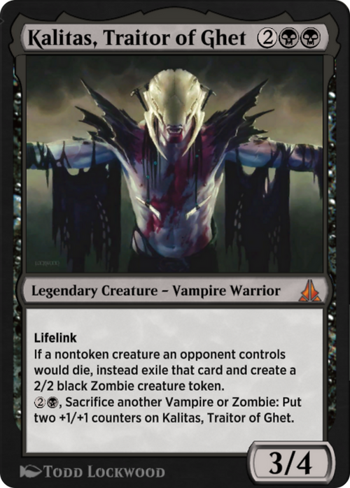 Kalitas, Traitor of Ghet (EA1-005) - Explorer Anthology 1