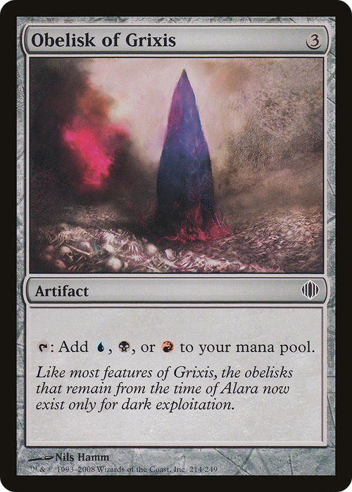Obelisk of Grixis (ALA-214) - Shards of Alara