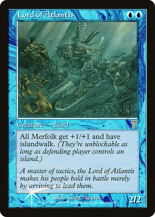 Lord of Atlantis (7ED-083) - 7th Edition