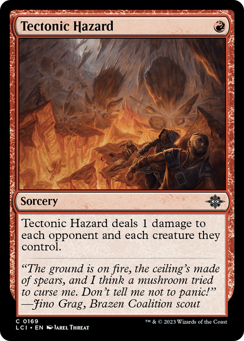 Tectonic Hazard (LCI-169) - The Lost Caverns of Ixalan