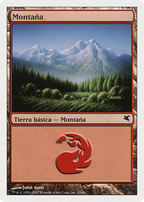 Mountain (Italian) - "Montagna" (I23) (PSAL-I23) - Salvat 2005