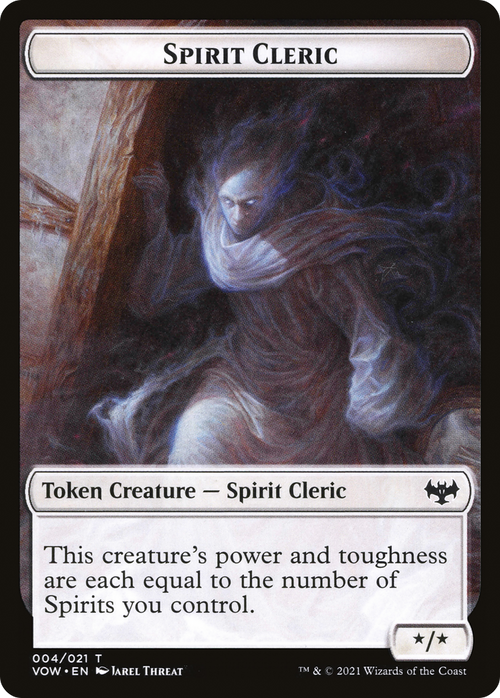 Spirit Cleric (TVOW-004) - Innistrad: Crimson Vow Tokens Foil