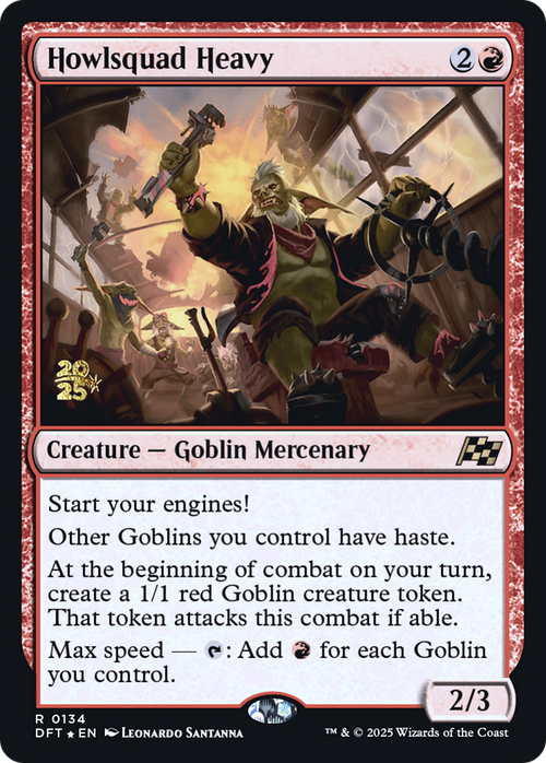 Howlsquad Heavy (PRE-134S) - Prerelease Cards Foil