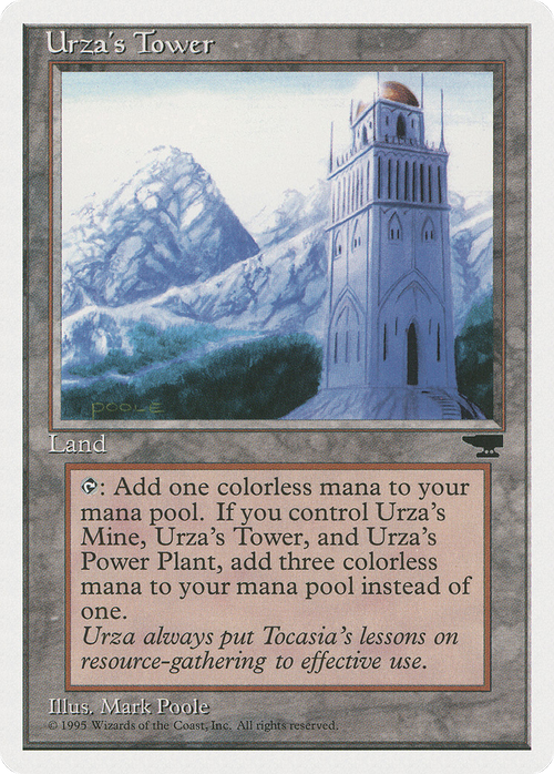 Urza's Tower (Mountains) (CHR-) - Chronicles
